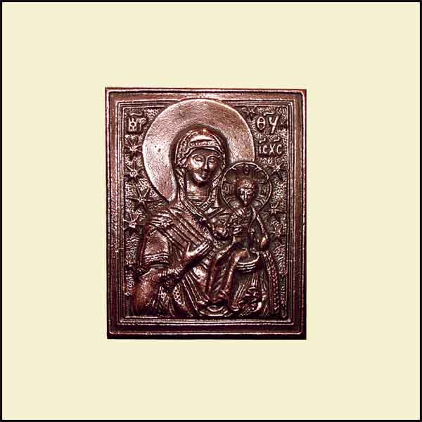 Икона "Тихвинская богоматерь"   115х100